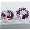 Image 2 : 21.57 CT AUTHENTICATED KUNZITE GEMSTONE PAIR - ($11,325 APPRAISAL)