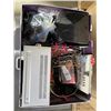 Image 2 : BOX OF ASSORTED HOUSEHOLD ITEMS, SETREO UNIT, 3D PUZZLE ETC