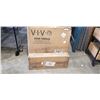 Image 1 : VIVO DARK WALNUT 71 X 71 CURVED CORNER ELECTRIC SIT TO STAND WORKSTATION WITH BLACK MULTI MOTOR ELEC