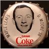 Image 1 : 1964-65 COCA COLA NHL CAP - DICKIE MOORE (HOF)