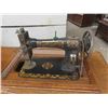 Image 2 : White Treadle Cabinet Sewing Machine 