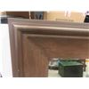 Image 2 : Large Wood Framed Mirror 52'' x 39'' 