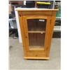 Image 1 : China Cabinet with Bottom Drawer 47'' x 26'' x 19'' 