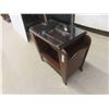Image 2 : Walnut Magazine Rack 22'' x 27'' x 13'' 