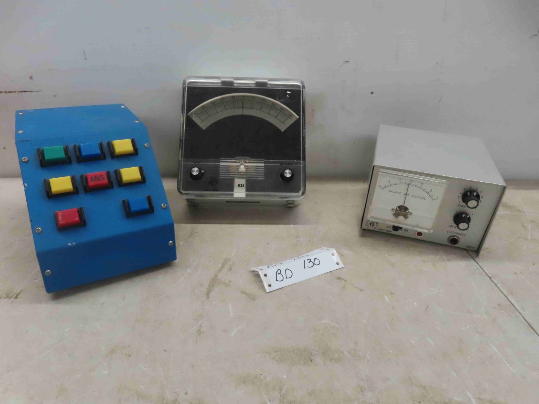 Vintage Medical Gauges, Galvanized Skin Response, GSR Medical Gauge by ...