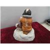 Image 2 : Vintage Potters Canadian Whiskey, Porceclain Decanter 