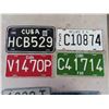 Image 2 : 6 License Plates: Cuba, Belize, 72-73 & More 