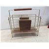 Image 2 : Vintage Magazine Rack, Stool, Carpet Cleaner 