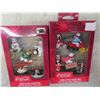 Image 2 : Coca-Cola: Christmas Tree Ornaments, Deer Santa CD, NOS 