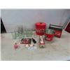 Image 1 : Coca-Cola: Ice Bucket, Ice Tongs, Magnet Mug, Glasses 
