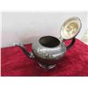 Image 3 : Silver Plated Tea Pot, Creamer, Sugar Bowl & tray 