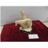 Image 1 : Wolf Sculpture 10'' Tall 