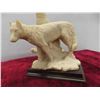 Image 2 : Wolf Sculpture 10'' Tall 