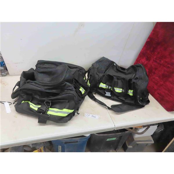 2 Duffle Bags , Area Around Zipper Torn. Pictured. 