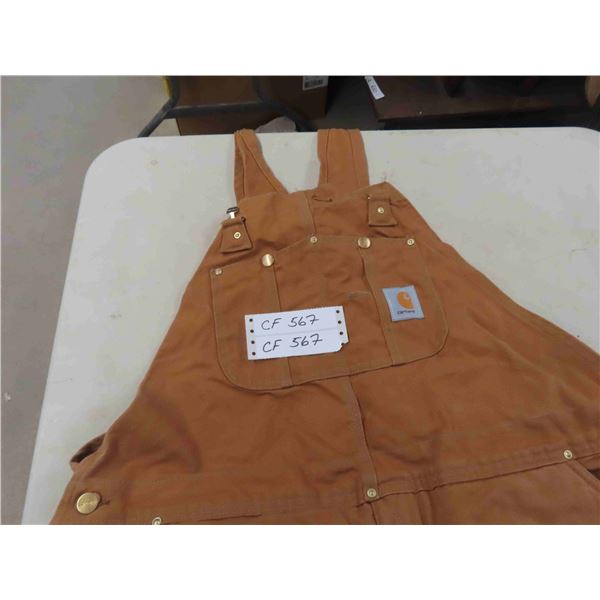 Carhartt Bibbed Overalls Size 42/34 