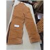 Image 2 : Carhartt Bibbed Overalls Size 42/34 
