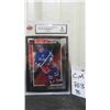Image 1 : Graded Wayne Gretzky Z Team Card 
