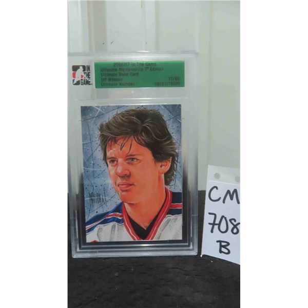 Ulf Nilsson Ultimate Number Card 