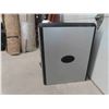 Image 2 : 2 Drawer Plastic Filing Cabinet with Sliding Top with Organizer