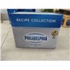 Image 8 : Assortment of Tins: John Deere Lunch Box, Philadelphia Recipe