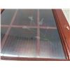 Image 8 : Wood Framed Mirror 10'' x 16'' , 2 Door Trinket Cabinet 17'' x 3''