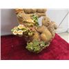 Image 8 : 2pcs Bossons Chalkware Wall Plaque, Largest 11 