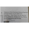 Image 2 : Vtopmart 4 Pack Stackable Makeup Organizer Storage Drawers  