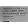 Image 2 : Assorted Painting Canvas Panels, Ohuhu 40 Pack: 8pcs 4"x4", 8pcs 
