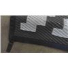 Image 2 : Mokani Reversible Outdoor Rug 6'X9' Waterproof, Geometric