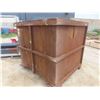 Image 1 : Scrap/Burning Bin 56'' x 56'' x 52'' 