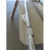 Image 2 : New B-Line Barn Door Hardware, 52'' Rollup Blind, 56'' Curtain Rod