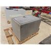 Image 2 : Checker Plate Tool Box for Truck 24'' x 24'' x 37'' , Metal 