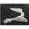 Image 2 : Vintage Chrome Art Deco Flying Speed Goddess Hood Ornament,