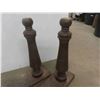Image 2 : 5 Vintage Matching 22'' Table Legs (For Repurposing) 