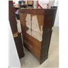 Image 8 : Oak Stacking Lawyer Bookcase 3 Stack Plus Top and Bottom
