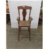 Image 1 : Wood High Chair 