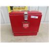 Image 1 : Lone Star Metal Beer Picnic Cooler with Bottom Ice 