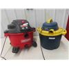 Image 1 : 2 Shop Vacs : Blue One Has Hose 4.5HP 38 Liter, Red