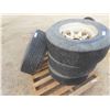 Image 2 : 4 Chevy SXS Rims & Tires 255/70/R15 