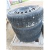 Image 2 : 3 Tires & 4 Bolt Rims 185/65/R14 Winter 