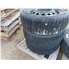 Image 3 : 3 Tires & 4 Bolt Rims 185/65/R14 Winter 