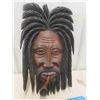 Image 2 : Jimi Hendrix Wood Carving 28'' x 16'', Framed Photo, 