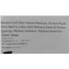 Image 2 : Review Full Size Hybrid Mattress, 10 Inch Plush Firm Bed