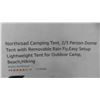 Image 2 : Northroad Camping Tent, 2/3 Person Dome Tent with Removable