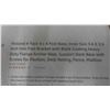 Image 2 : Yesland 4 Pack 4 x 4 Post Base, Inner Size 3.6 X 3.6 Inch Iron 