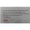 Image 2 : Portable Pilates Reformer Machine for Home Gym - Auto-