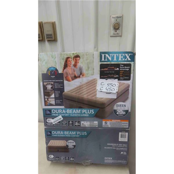 Intex Queen TRUAIRE Comfort Plush AIRBED W/