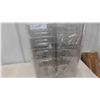 Image 1 : mDesign Plastic Craft Room Storage Organizer Box 