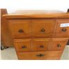 Image 3 : Maple 8 Drawer Dresser 44'' x 16'' x 20'' 