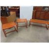 Image 1 : Coffee Table 16'' x 47'' x 18'' & 2 End Tables 19'' x 25'' x 19